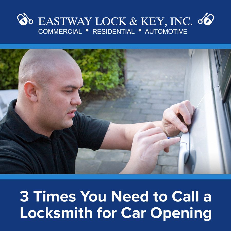 3 Times You Need to Call a Locksmith for Car Opening