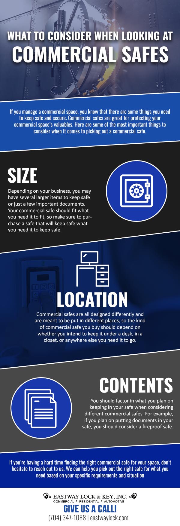 What to Consider When Looking at Commercial Safes [infographic]